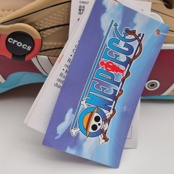 Crocs Classic Clogs One Piece The Thousand Sunny Men's Size 12 Shoes Causal - Picture 11 of 14